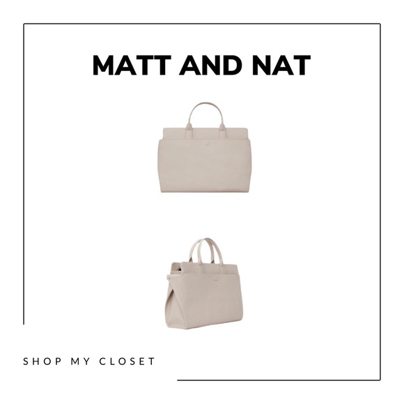 Matt & Nat GLORIA Satchel Koala Matte Nickel - Picture 1 of 9